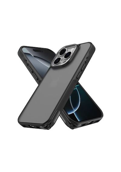 Newface Apple İphone 16 Pro Kılıf Elegant Kapak - Siyah