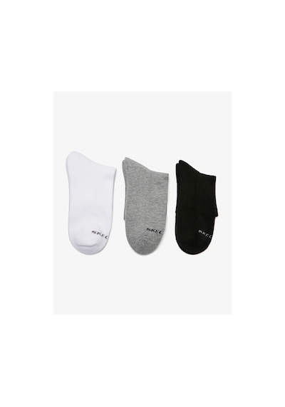 Skechers S192136-900 U Skx Padded Mid Cut Socks 3 Pack Unisex Çorap Renkli