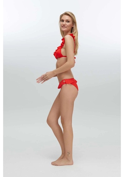 U.S. Polo Assn. Kadın Kırmızı Bikini Takım