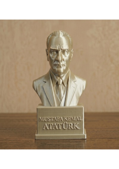 Yüksek Kalite Dekoratif 15 Cm Atatürk Büstü Ev Ve Ofis Odaklı Hediyelik