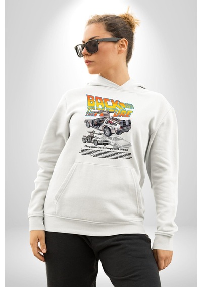 Camaro Chevrolet Kadın Erkek Beyaz Kapüşonlu Sweatshirt Hoodie Beyaz