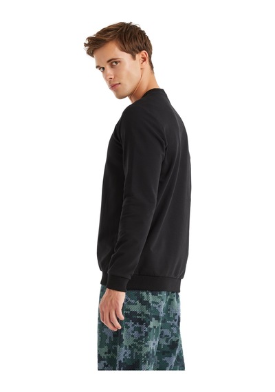Blackspade Erkek Sweatshirt 40628 - Siyah
