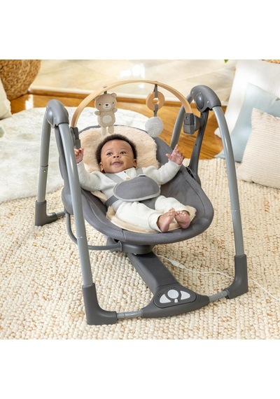 Every Season Swing 'n Go Taşınabilir Salıncak, Soğutma Ve Isıtma Kumaşları, Çıkarılabilir Sürdürülebilir Ah Diğer