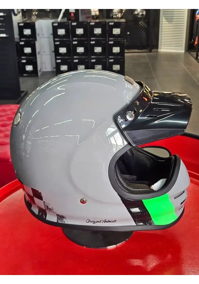 Virgo Dany Kapalı Kask Gri