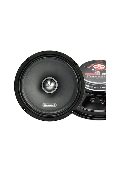 Oto  Hoparlör  20Cm  260W  1  Adet  Spl  Pro  Seri  Db  Audıo  Dbm-855