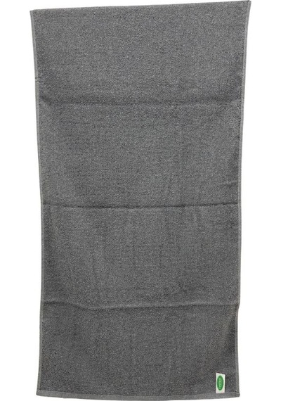 Kuaförler İçin Yüksek Emici A Kalite Baş Havlusu 90x50 Cm Gri Siyah