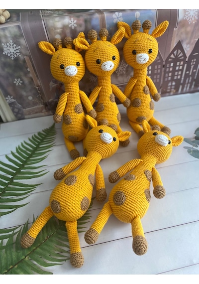 Amigurumi Zürafa Oyuncak