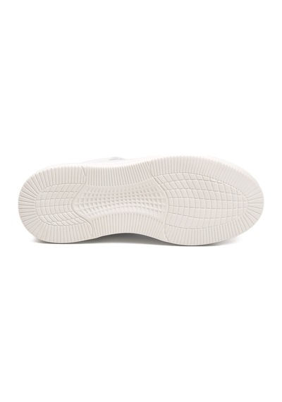 Ayk's Beyaz Bağcıklı Cilt Hafif Unisex Sneaker Aper 049 G Beyaz-beyaz