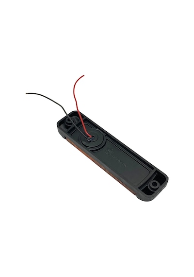 12v-24v Krone Tipi Yan Sinyal Lamba 4-ledli Braketli Turuncu