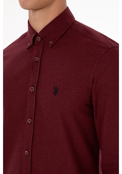U.s. Polo Assn. Erkek Bordo Gömlek Basic 50316721-vr014 Bordo U.s. Polo Assn. Erkek Bordo Gömlek Basic 50316721-vr014 Bordo