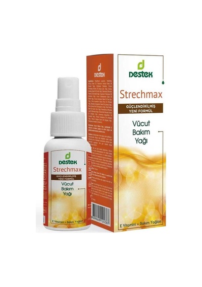Destek Strechmax Vücut Bakım Yağı 150 ML