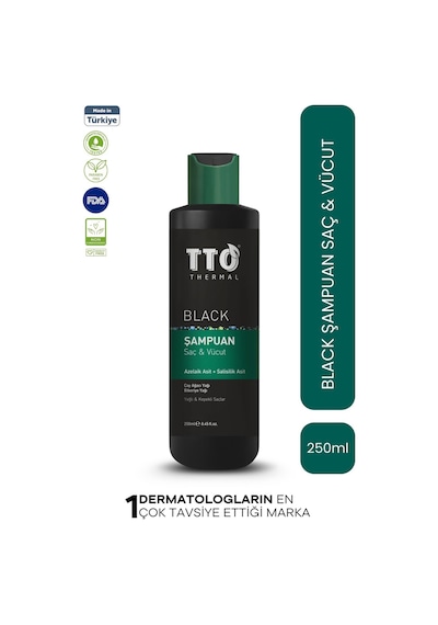 Tto Black Şampuan 250 Ml