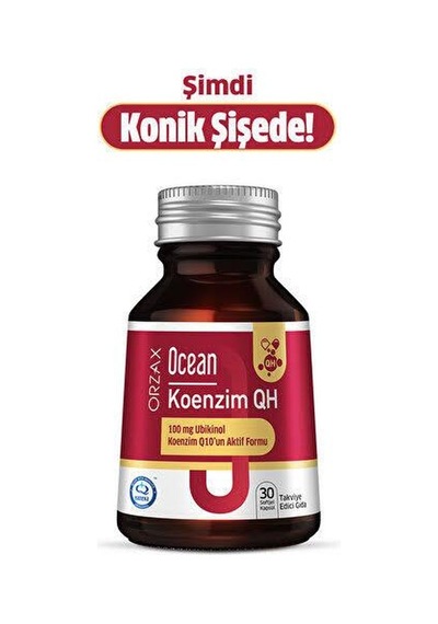 Ocean Koenzim Qh 100 Mg 30 Kapsül