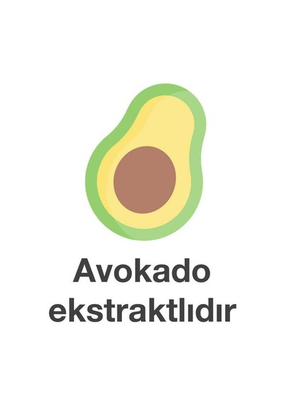 Doğal Özlü Avokado Islak Mendil 120 Yaprak