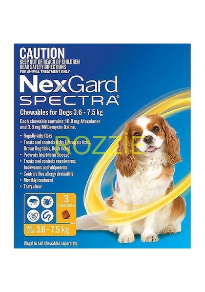 Nexgardd Spectra 3.5-7.5 Kg- 3 Tablet Skt:2027