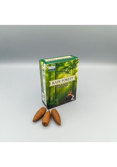 Darshan Rain Forest Geri Akış Tütsü Yağmur Ormanı Esintili Backflow Tütsü