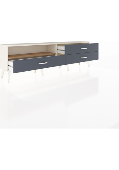 Arges Tv Ünitesi Tek Raflı 3 Çekmeceli 176x30x51 Aytaşı-çam/antrasit Atlas Çam/antrasıt Arges Tv Ünitesi Tek Raflı 3 Çekmeceli 176x30x51 Aytaşı-çam/antrasit Atlas Çam/antrasıt