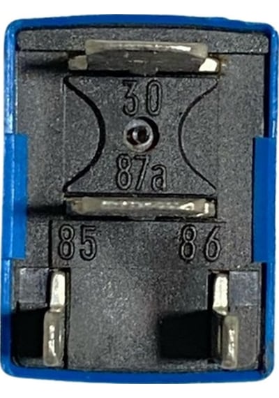 12V Röle 4 Uçlu Mikro Mavi  N11.2659