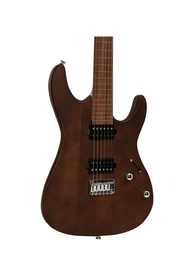 Valler Fts250 Mat Koyu Kahve Okoume Ağacı Hh Perdesiz Elektro Gitar
