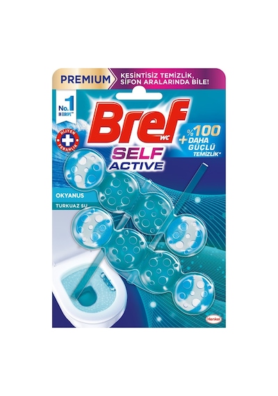 Bref Wc Blok Self Aktif Okyanus 2 X 50 G 4 Adet