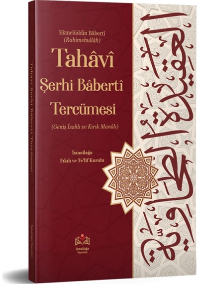 Tahavi Şerhi Baberti Tercümesi Kırık Manalı - 421963205