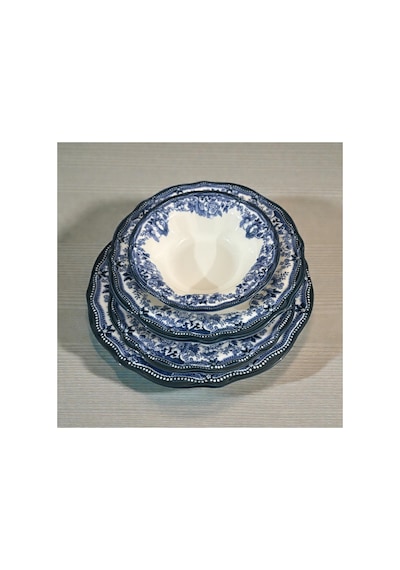 Porser Velour Navy Fulya Yemek Seti 24 Parça Diğer