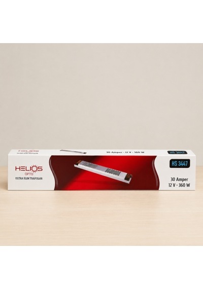 Helıos Ultra Slim Trafo 360w 12v 30a