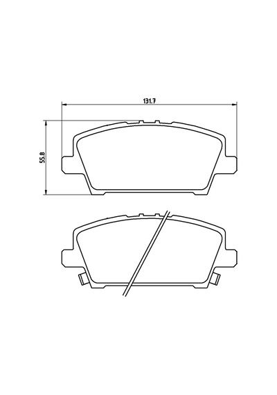 Honda Civic 8 Hatchback Ön Fren Balatası 2006-2011 Brembo