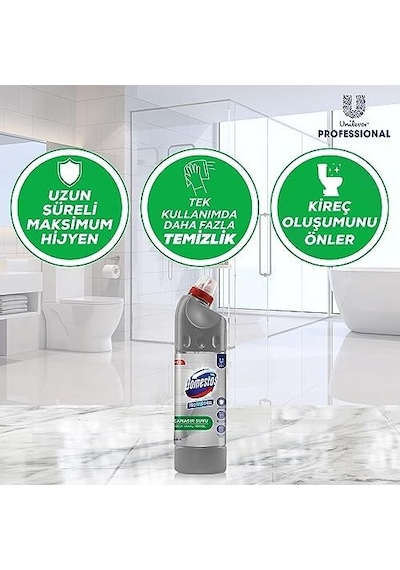 Domestos Profesyonel Çamaşır Suyu Yoğun Kıvamlı Formül 1250 Ml Diğer