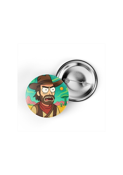 John Marston - 44 Mm İğneli Çanta Rozeti - 5 Adet Diğer