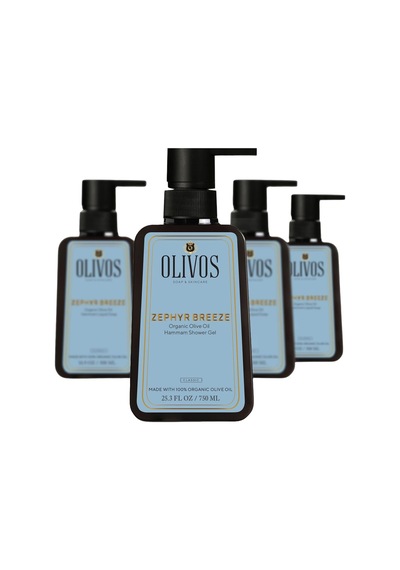 Doğal Zeytinyağlı Duş Jeli - Geleneksel Hamam Kokusu, Nemlendirici Ve Besleyici, Hassas Ciltler İçin İdeal, 750ml 285 ML