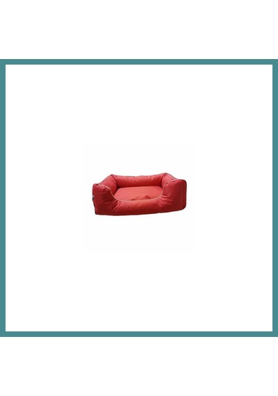 Bedspet Dış Mekan Köpek Yatağı Kırmızı 80x60 Cm Mac