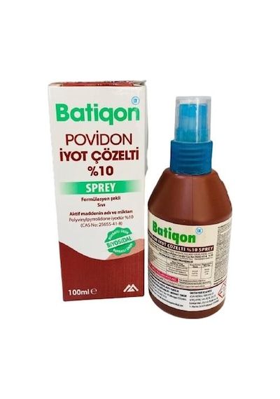 Aqua Batigon Povidon İyot Çözelti Batikon Sprey 100 ml