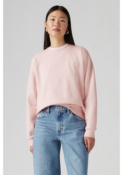 Levi's Pamuklu Regular Fit Bisiklet Yaka Sweat Kadın Sweat 001ty-0006 Pembe