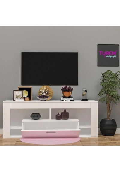 Wood Tv Ünitesi Mdf Antrasit Wood Tv Ünitesi Mdf Antrasit