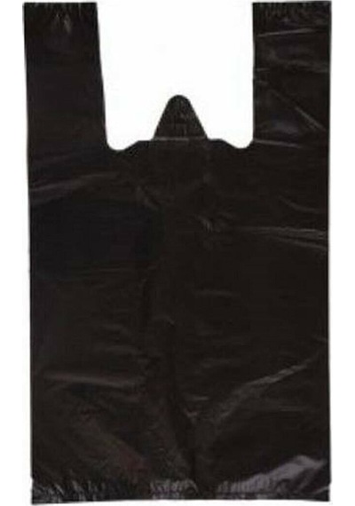 Siyah Granür Poşet Orta Boy 5 Paket 5 Kg