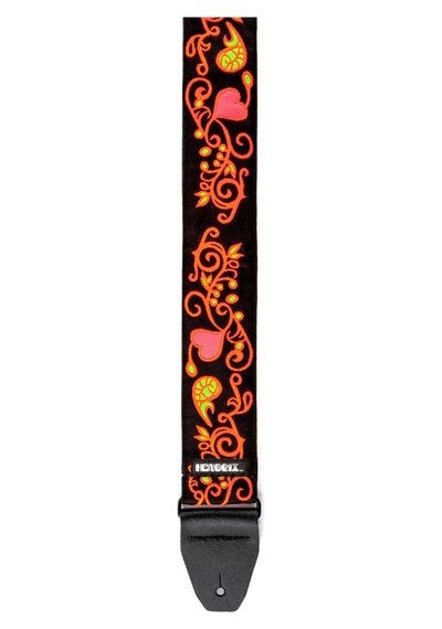 Jim Dunlop Jh23 Jimi Hendrix Blacklight Monterey Orange Gitar Askısı