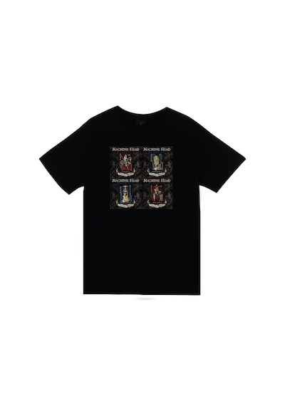 Machine Head Unisex %100 Pamuk Siyah T-shirt SIYAH