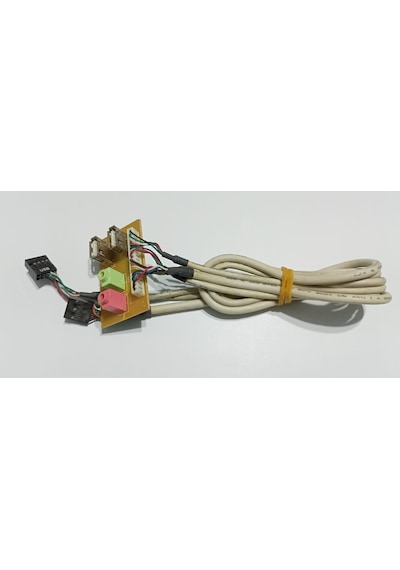 Bilgisayar Kasası İçin 2x USB & Audio Board - USB & Ses Kartı