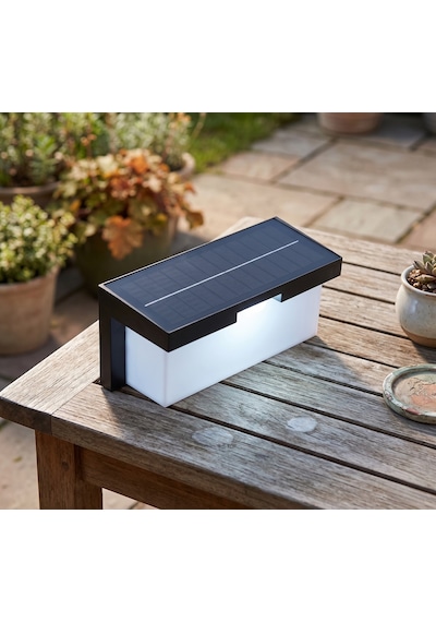 Cata Ct 7083 Barbaros 40w Dış Mekan Solar Led Aplik 3200k Gün Işığı Siyah