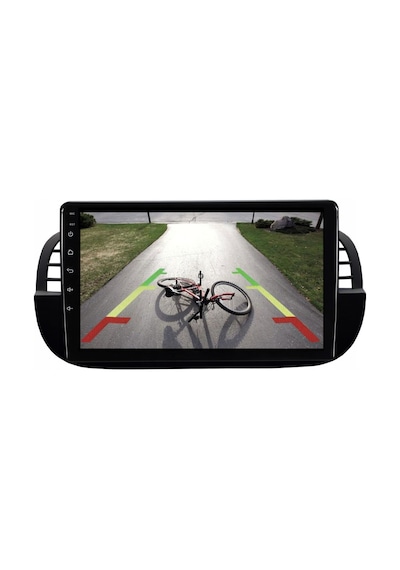 Fiat 500 Araç Multimedya Android Ekran Carplay Navigasyon Double Teyp 2+32 9" 08-15 Black Blueway