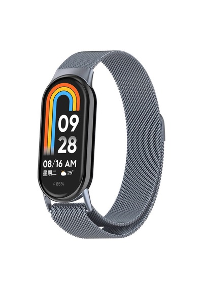 Xiaomi Smart Band 8 Gllp Krd-01 Metal Kordon-gri