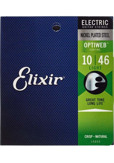 Elixir Optiweb Light Elektro Gitar Teli 10-46