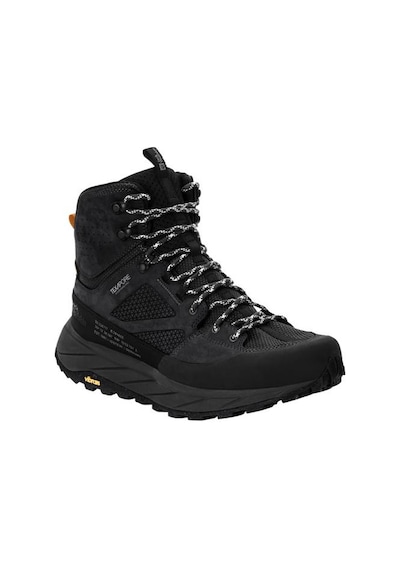 Jack Wolfskin Terraquest Texapore Mid M Erkek Bot Siyah