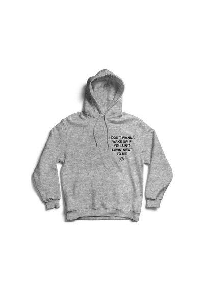 The Weekend Wasted Times Baskılı Kapüşonlu Sweatshirt