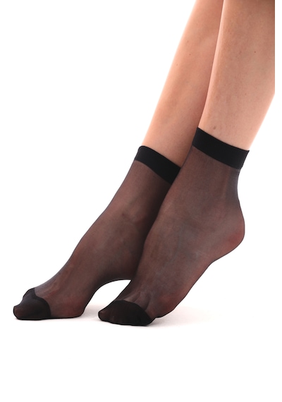 Elchee Wear Fit 15 Soket Çorap Siyah Premium Kutu 5'li Siyah