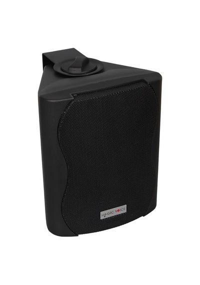 Magicvoice F-lhy4s 4 İnç 10 Cm Hat Trafolu Duvar Tipi Sütun Okul Cami Hoparlör 10w Rms 150w Peak Mp3 Usb Uyumlu Siyah