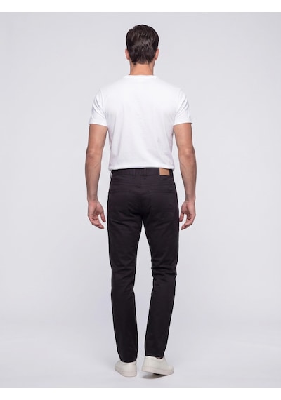 Siyah Dynamic Fit Erkek Chino Pantolon