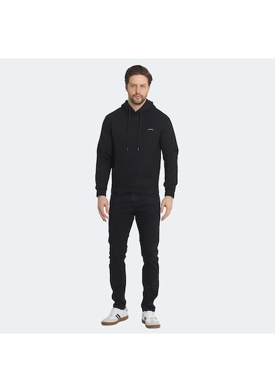 Slazenger KICKSON IN Erkek Sweatshirt Siyah