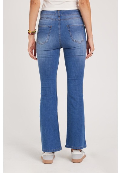 Tudors Kadın Regular Fit Klasik Kesim Pamuklu İspanyol Paça Lacivert Jean Kot Pantolon-39527 Lacivert Tudors Kadın Regular Fit Klasik Kesim Pamuklu İspanyol Paça Lacivert Jean Kot Pantolon-39527 Lacivert
